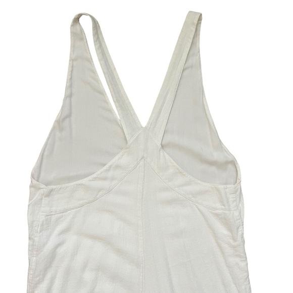 Free People white lined jumpsuit, size large - Picture 5 of 7